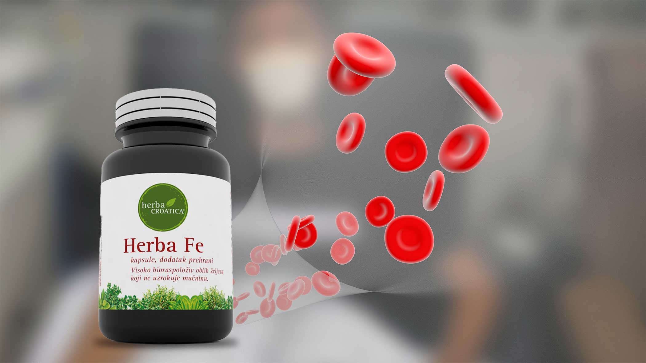 Herba FE kapsule željeza