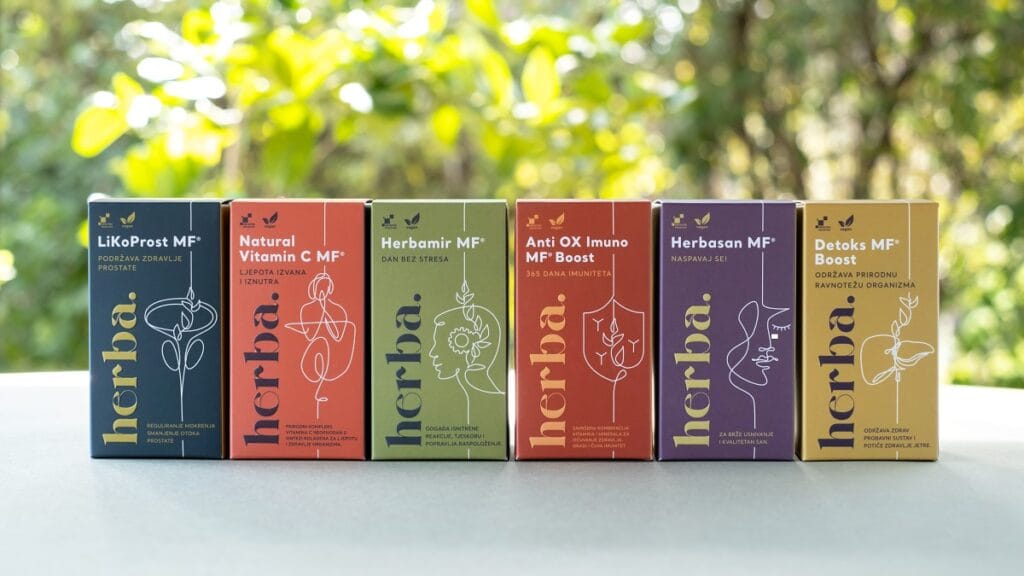 Herba proizvodi novi dizajn, Herba suplementi, suplementi, dodaci prehrani